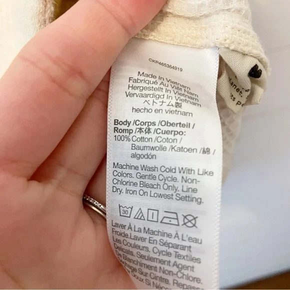 Madewell Women’s Waffleback Branner 100% Cotton Shirt Jacket Size Medium - Picture 8 of 14